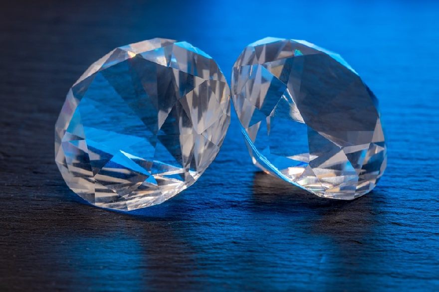 Two diamonds